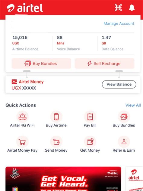 My Airtel App .